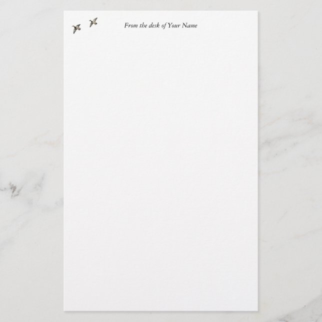 Ankor i flygbrevpapper brevpapper (Framsida)