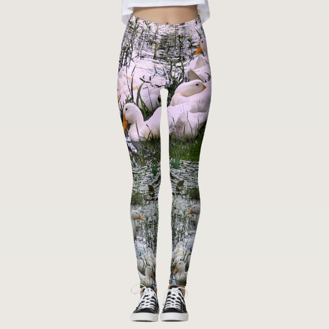 Ankor Kamouflage-utseende Leggings (Framsida)