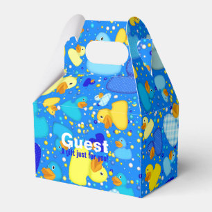 Ankor-n-punkter-Stil-3-blå FAVOR-FÅR-BOX MED 3 GÅN Presentaskar