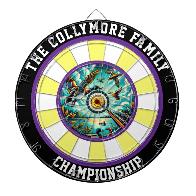 Ankor: Rustik väggdekoration Darttavla (Framsidan)