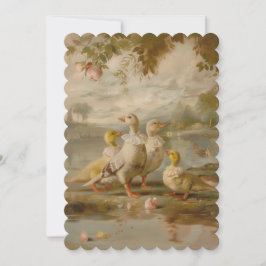 Ankor - storlek för platta inbjudningar: 12,7 cm x inbjudningar