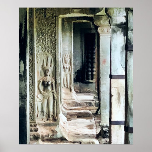Ankor Wat Temple Poster (Framsidan)