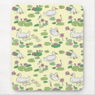 Ankor & Waterlily Gult Mousepad Musmatta