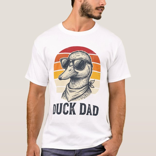 AnkPappa Vintage Ank Solglasögon Vector Tröja Desi (Framsida)