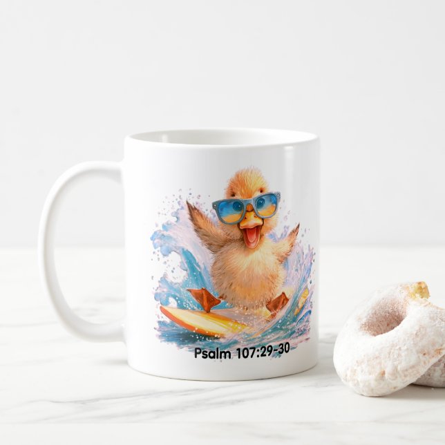 Ankpartiet delar ordet  kaffemugg (Med munk)
