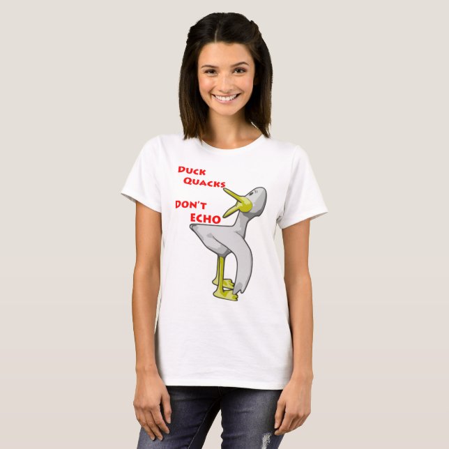 Ankquack ekar inte. t-shirt (Hel framsida)