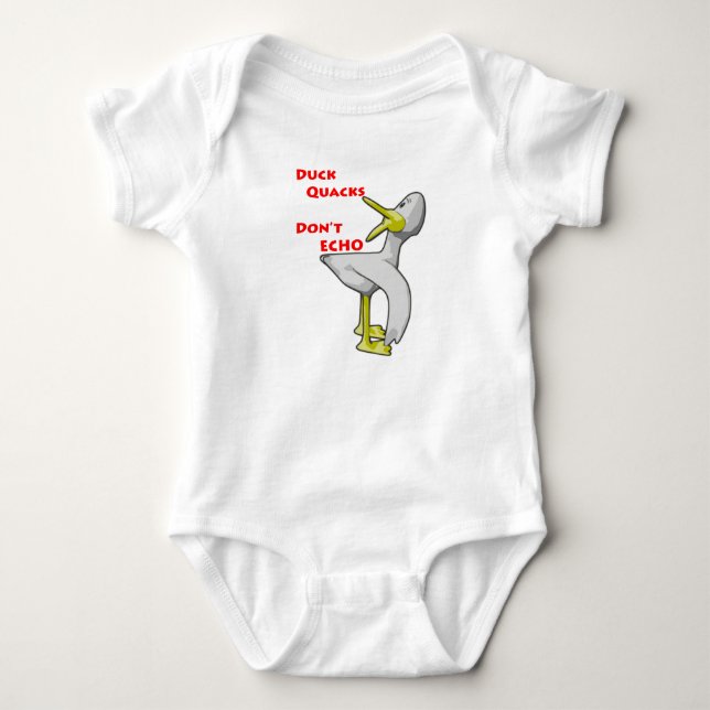Ankquack ekar inte. tee shirt (Framsida)