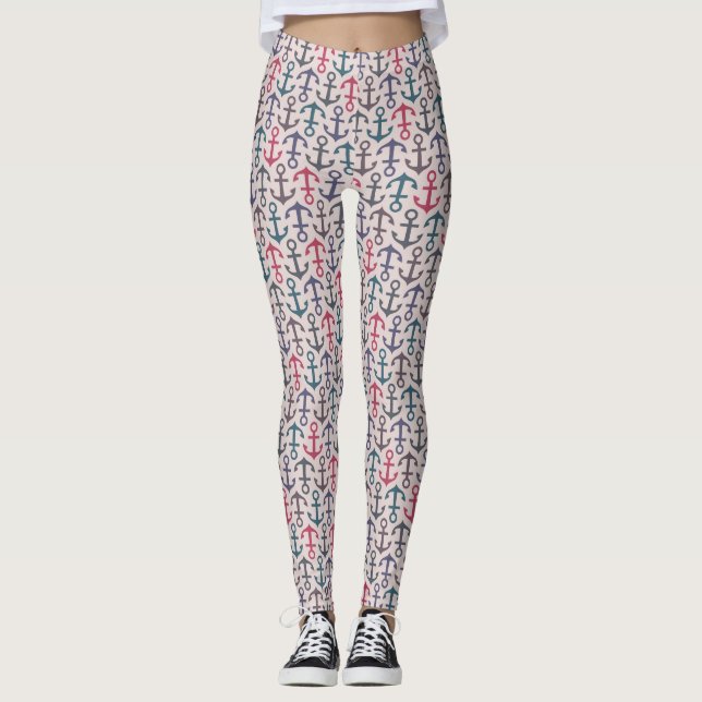 Ankra mönster leggings (Framsida)