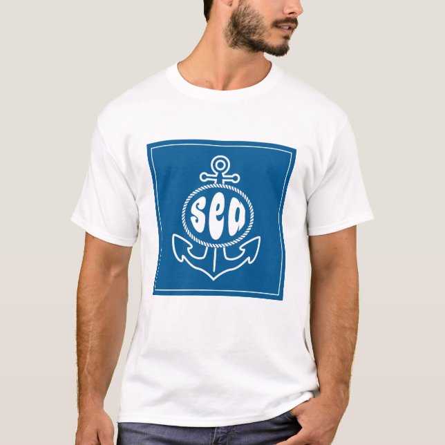 Ankra och havet t shirt (Framsida)