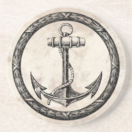 Ankra och kranen underlägg sandsten