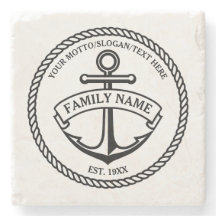 Ankra och Rope kustfartyget för den