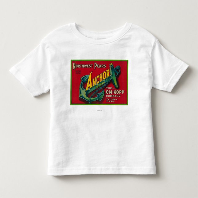 Ankra Pearlådan LabelYakima, WA Tee (Framsida)
