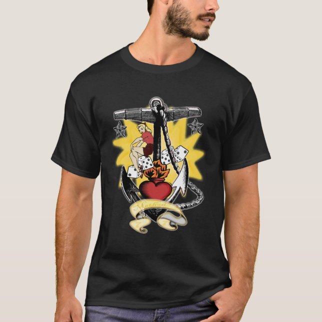 Ankra pinupet t-shirt (Framsida)