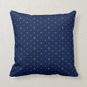 Ankra polka dotsmönster kudde