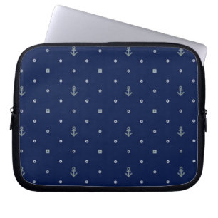 Ankra polka dotsmönster laptop fodral