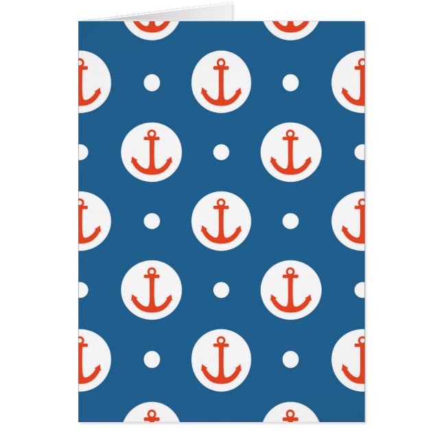 Ankra pricker hälsningskort (Framsidan)