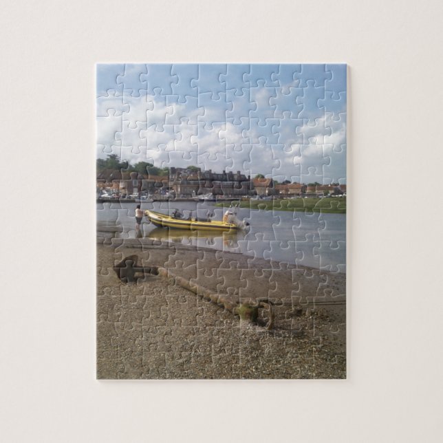 Ankra STÖDET på vilar Blakeney, Norfolk Pussel (Vertikal)