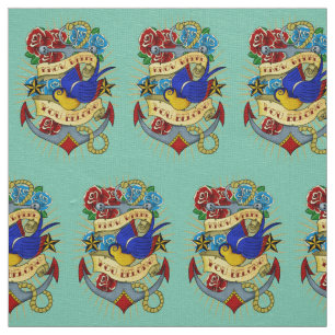 Ankra, svalan och ro tyg