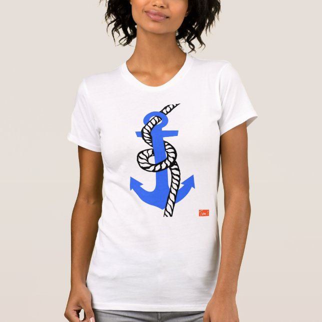 Ankra tshirtmarinen tee (Framsida)