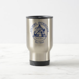 Ankrar Aweigh Key West - isolerad kaffemugg