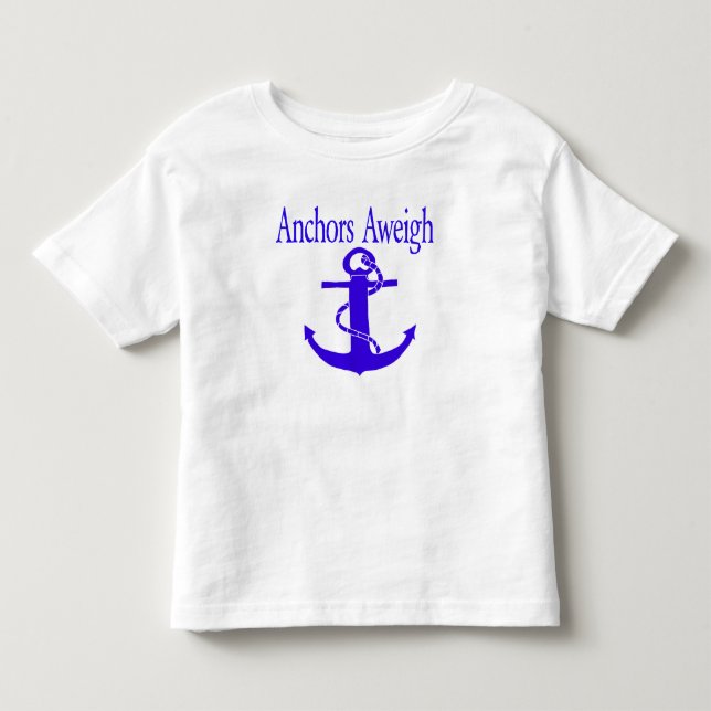 Ankrar Aweigh T Shirt (Framsida)
