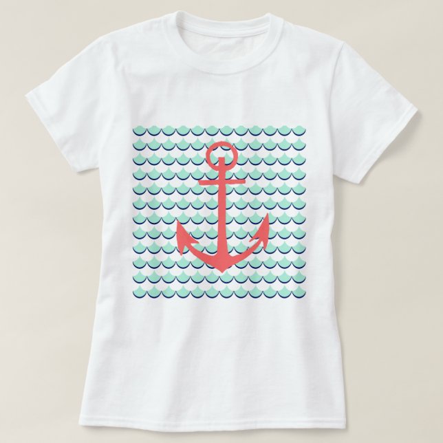 Ankrar bort t-shirt (Design framsida)