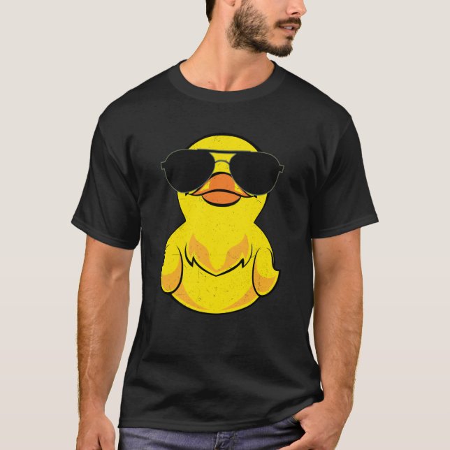 Ankunge Ankunge Solglasögon Gummi-Anka T Shirt (Framsida)