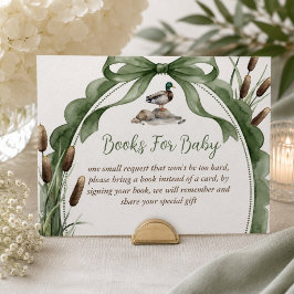 Ankunge Babyshowerböcker för Bebis Tilläggskort
