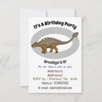 Ankylosaurus bepansrade dinosauriillustration