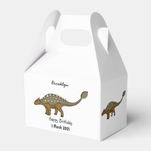 Ankylosaurus bepansrade dinosauriillustration presentaskar