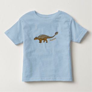 Ankylosaurus bepansrade dinosauriillustration t shirt