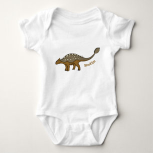 Ankylosaurus bepansrade dinosauriillustration t shirt