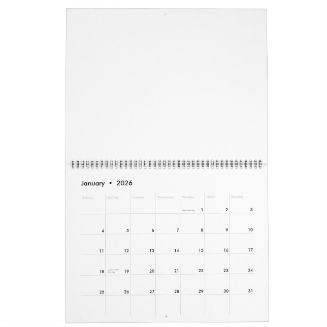 Ankylosaurus Calander Kalender (Jan 2026)