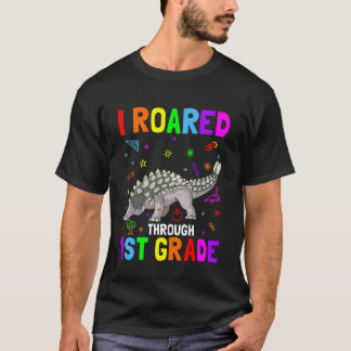 Ankylosaurus Dinosaur Förhistorisk Fossil Vetenska T Shirt