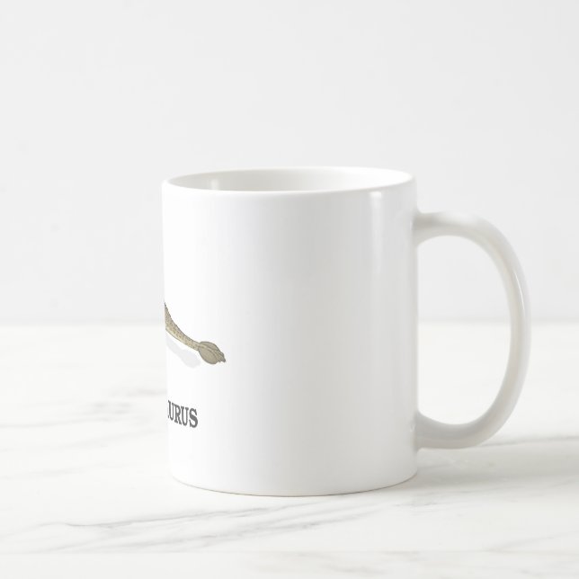 Ankylosaurus (fixerad ödlaDinosaur) Kaffemugg (Höger)