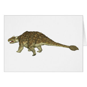 Ankylosaurus Hälsningskort