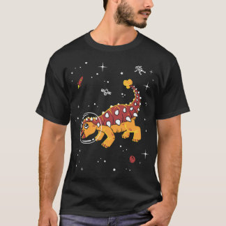 Ankylosaurus in Space - Coola Dinosaur Tee