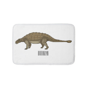 Ankylosaurus tecknad illustration badrumsmatta