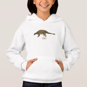 Ankylosaurus tecknad illustration t shirt