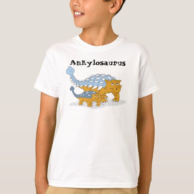 Ankylosaurusen lurar shirt.en tee (Framsida)