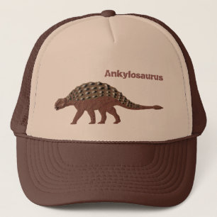 Ankylosauruslock Truckerkeps