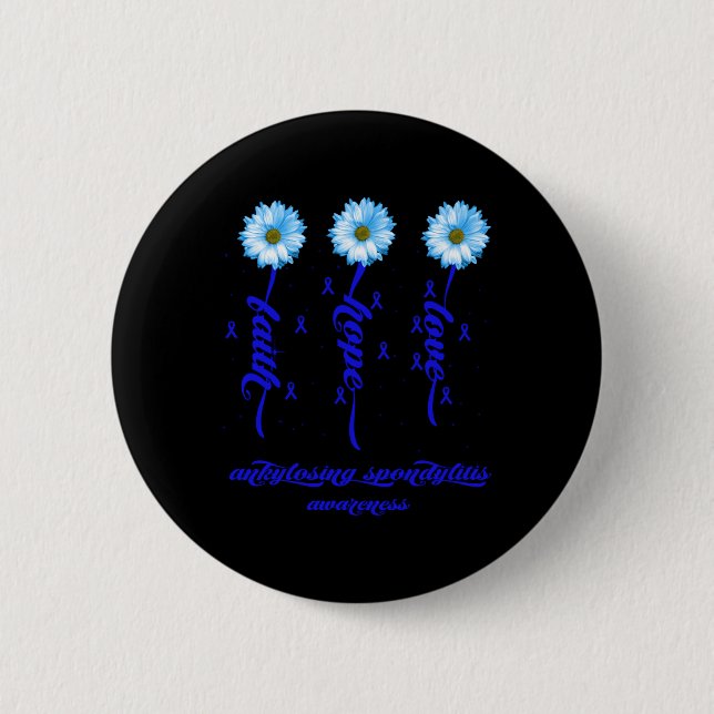 Ankylosing Spondylitis Awareness Ankylosing Spondy Knapp (Framsida)