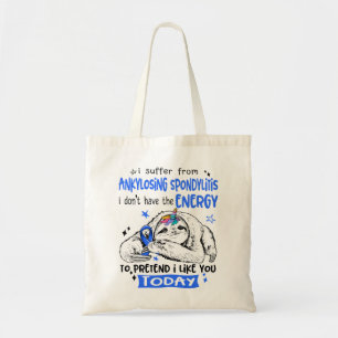Ankylosing Spondylitis Awareness Month Ribbon Gift Tygkasse