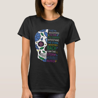 Ankylosing Spondylitis Awareness Warrior Support T Shirt