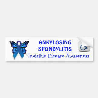 Ankylosing Spondylitis bildekalmedvetenhet Bildekal