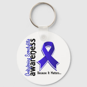 Ankylosing Spondylitis medvetenhet 5 Nyckelring