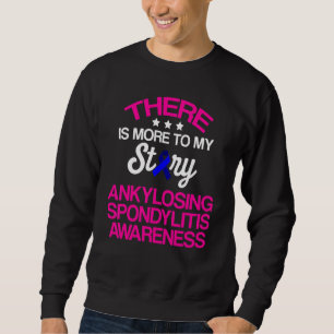 Ankylosing Spondylitis Survivor Bechterew Warrior Lång Ärmad Tröja