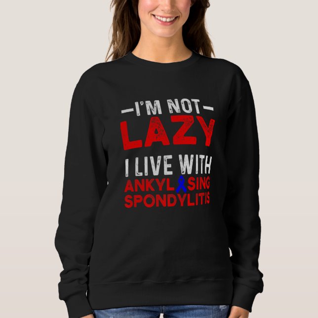 Ankylosing Spondylitis Survivor Bechterew Warrior T Shirt (Framsida)