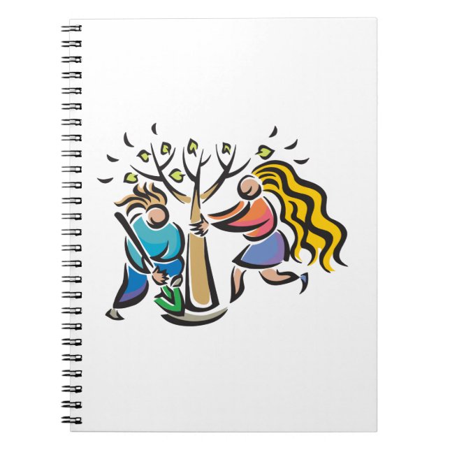 Anläggning A Träd Anteckningsbok (Framsidan)