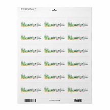 Anläggning Älskare-adressetikett